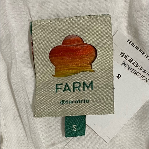 NWT FARM Rio Cotton Eyelet Dress Size S - Picture 11 of 12